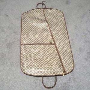 Vintage Gucci Leather Garment Bag